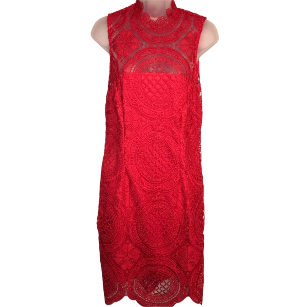 NWT Charlotte Russe lace dress L
